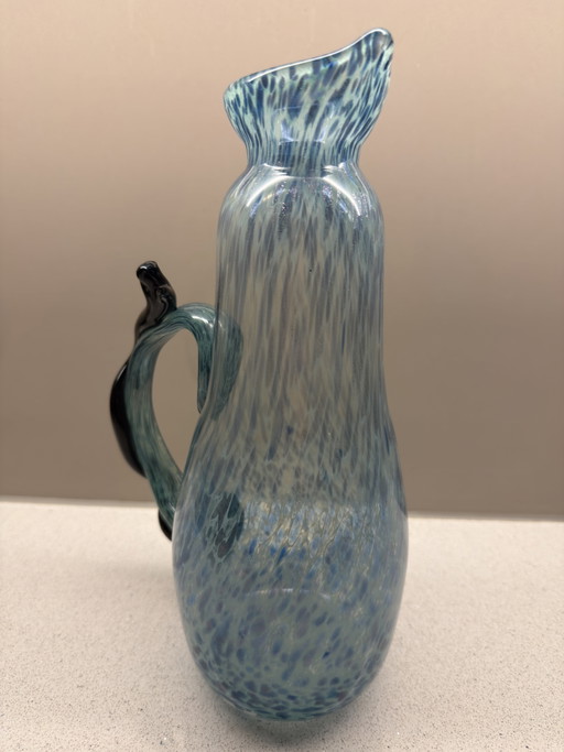 Heino Lance – Handgeblazen Zweedse studioglazen karaf – Gesigneerd – glazen karaffen, Glass (photo 2 of 11)
