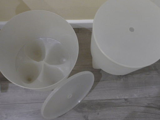 2 Philippe STARCK vintage storage boxes