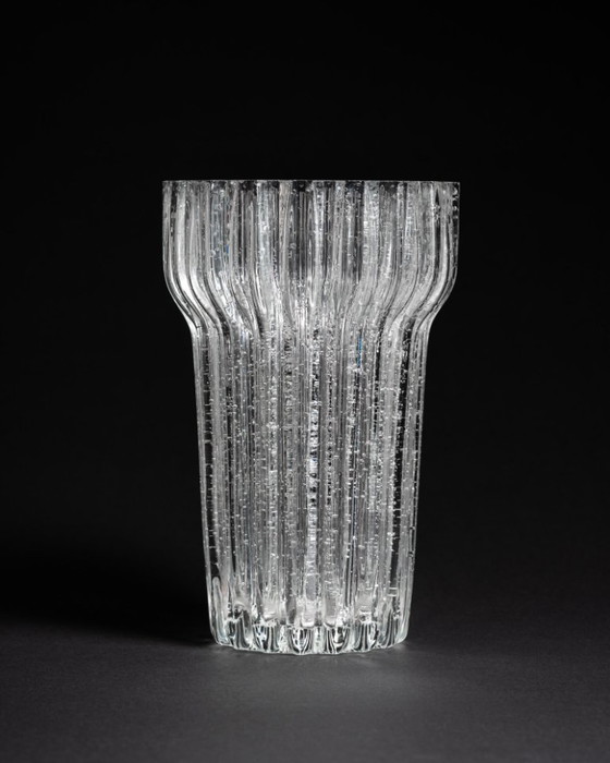 Image 1 of Glass Vase Glashütte Limburg West Germany Mid-Century 60s–70s incl Original Box