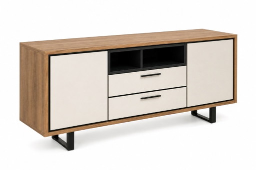 Complete XOOON Meubelset – Bank, Eethoek, Dressoir, Tv-Meubel & Salontafel – eetkamerset, Wood