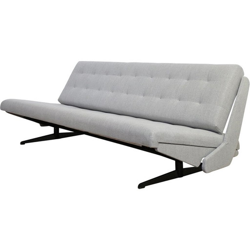 Canapé pliant vintage par Munzar et Moravek, Tchécoslovaquie années 1960