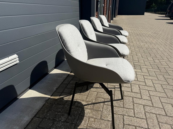 Image 1 of Rolf Benz - 600 chaises de salle à manger (pivotantes) lot de 4