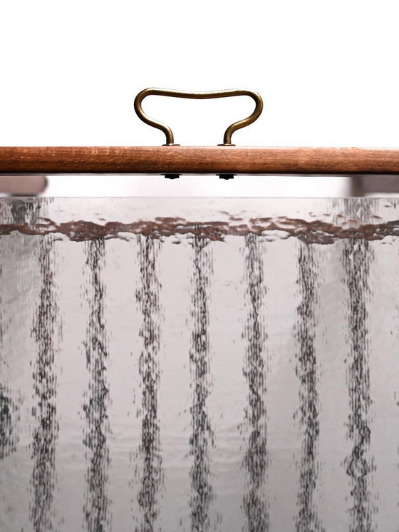 Image 1 of Pareja de mesas auxiliares escandinavas de caoba de los años 40