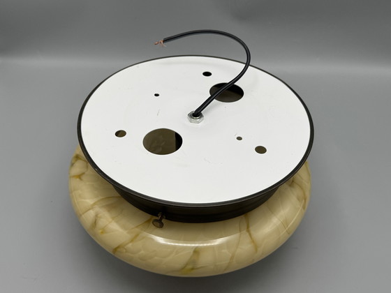 Image 1 of Marbled ceiling lamp with a warm appearance