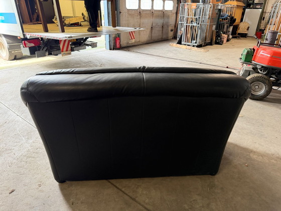 Image 1 of Divano in pelle HUKLA a 2 posti | Marchio di qualità tedesco