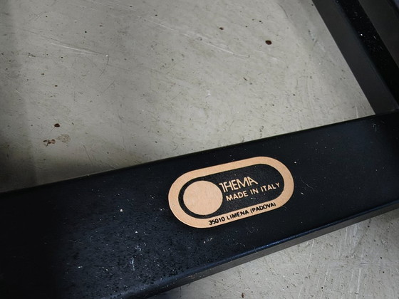 Image 1 of Gastone Rinaldi postmoderne Esszimmerstühle für Thema Italy, 1980er Jahre – 6er-Set