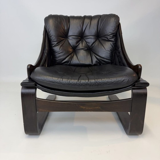 Kroken armchair by Åke Fribytter for Nelo Möbel, Leather (photo 18 of 18)