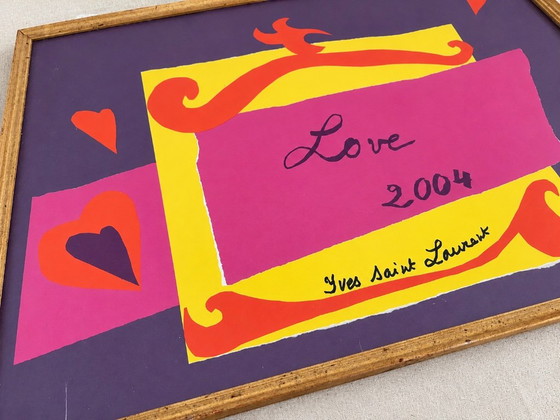 Yves Saint Laurent – LOVE Collection | Sei Poster Vintage | 1992–2006 – Legno (photo 17 of 27)