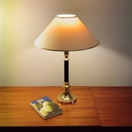 Brass mounting lamp, France