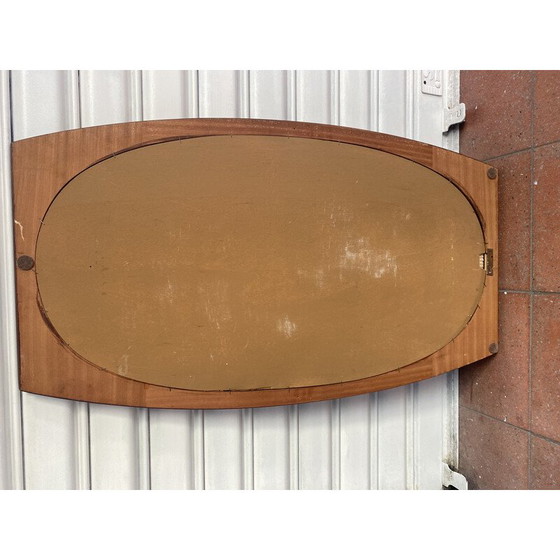 Image 1 of Vintage mirror in rosewood by Gianfranco Frattini, 1970s