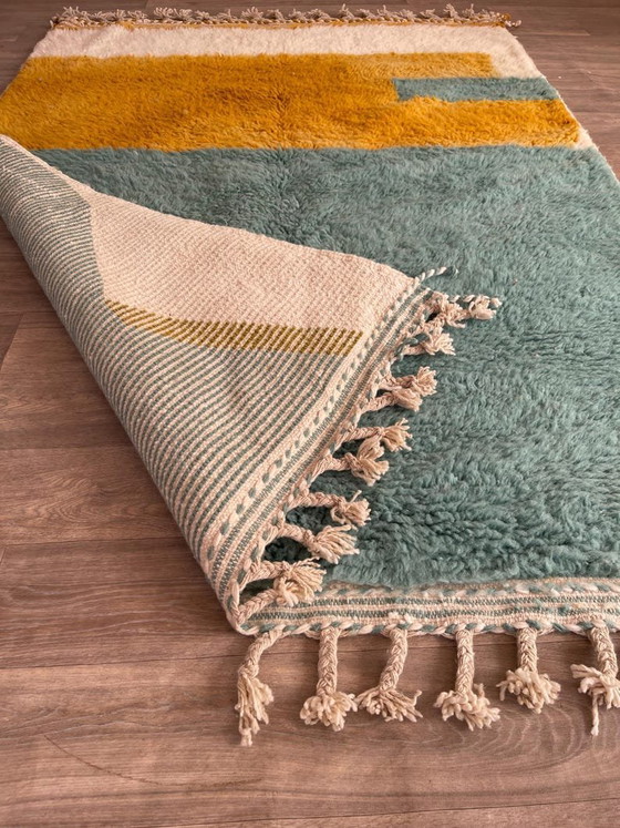 Tappeto berbero tradizionale fatto a mano, su misura, 1,5/3,5 m – Aime Té, Tappeti, Wool (photo 6 of 7)