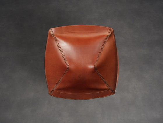 Sillón “Stitch” de Dennis Marquart para OX Denmarq, Dinamarca, década de 2010, Sillones reclinables, Cuero (foto 6 de 10)