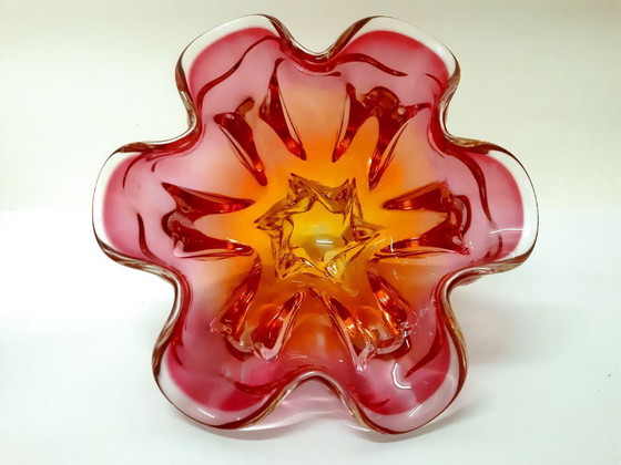 Image 1 of Ciotola colorata di Josef Hospodka / vetreria Chribská 