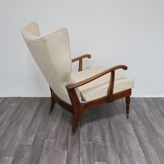 Image 1 of Renzo Franchi Camerani Recliner Sessel Mod. Camea 1950 Design Mitte des Jahrhunderts