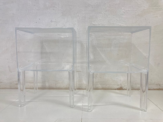 Image 1 of 2 bedside tables Side tables Kartell Small Ghost Buster Design Philippe Starck