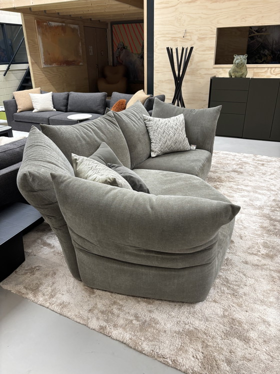 Sofá esquinero estándar Edra de 2 módulos, tapizado en tela T LP € 17.000 – Sofás modulares, Textile (photo 5 of 9)