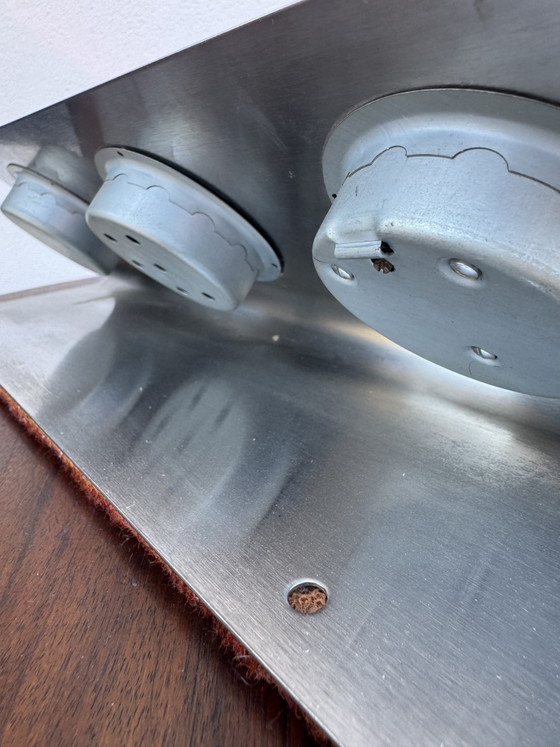 Brushed Aluminum Weather Station, 1970s – Decorative Objects, Aluminium (photo 6 of 10)