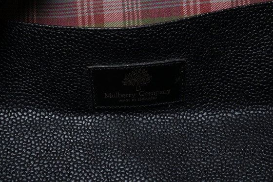 Bolso de viaje Mulberry de piel granulada negra – Bolsos de viaje, Calfskin (photo 5 of 8)