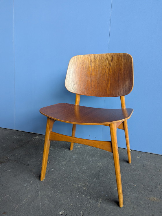 Image 1 of Børge Mogensen -modelo 155- silla de concha