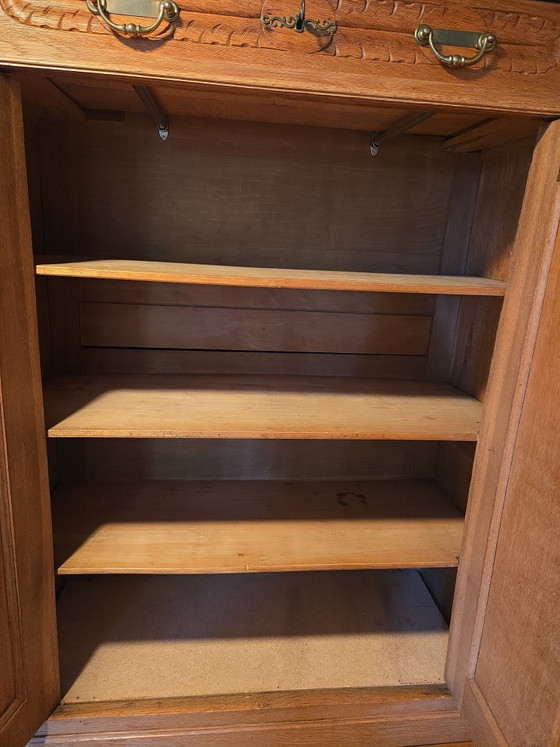 Armoire type  bonheur du jour et ses 2 clés – Meubles de rangement, Bois, Laiton (photo 3 of 10)