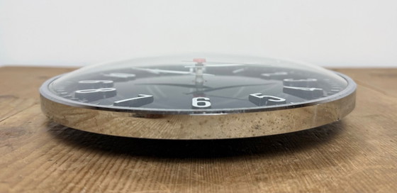Image 1 of Orologio da parete vintage blu scuro di Metamec, anni '70