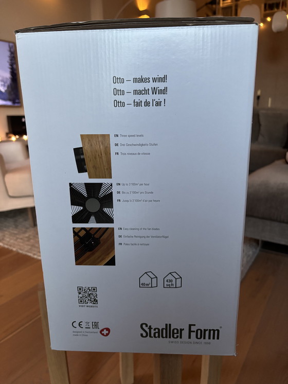 Image 1 of Ventilatore da tavolo di design Stadler Form