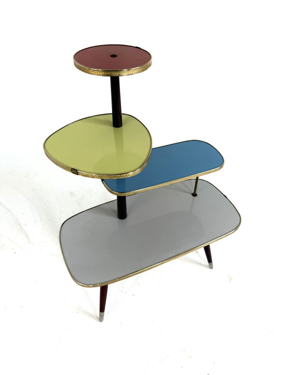 Image 1 of Vintage XL plant table '60
