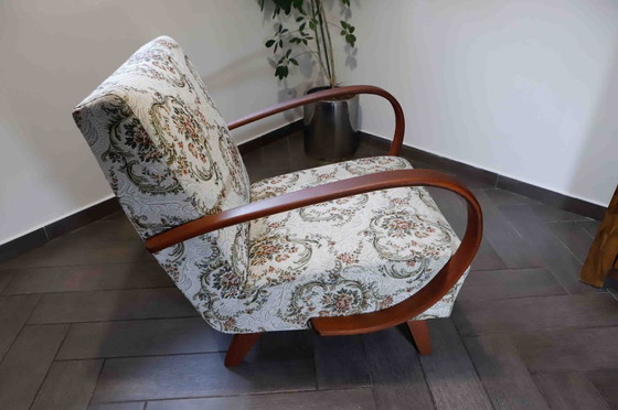 Image 1 of Set van 2 stijlvolle Halabala loungefauteuils