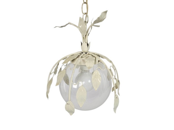 Image 1 of BHS lighting - Made in England - hanglamp - model 9297 - glas - metaal - 2000