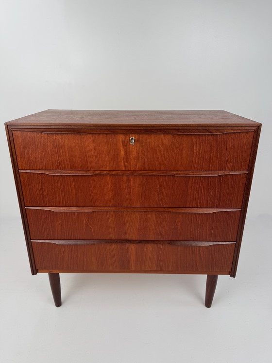 Image 1 of Deense teakhouten ladekast