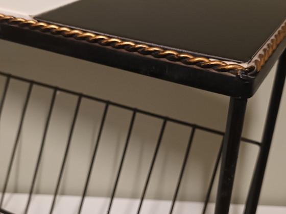 Retro side table – Ceramic, Metal (photo 7 of 10)