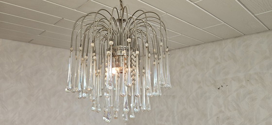 Image 1 of Lampada a cascata di Murano