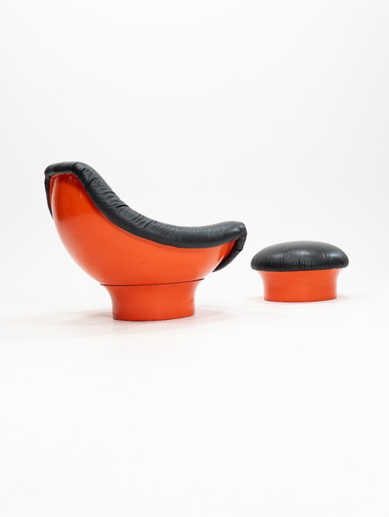 Image 1 of Rodica Sessel von Mario Brunu für Comfort, Italien, 1960er, 2er Set