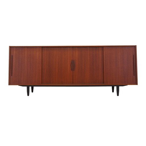 Sideboard aus Teakholz, dänisches Design, 1970er Jahre, Produktion: Dänemark
