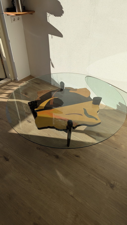 Mesa de centro Carlo Malnati estilo Memphis