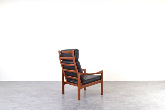 Image 1 of Mid-Century Teak-Loungesessel von Illum Wikkelsø für Niels Eilersen, 1960er Jahre.