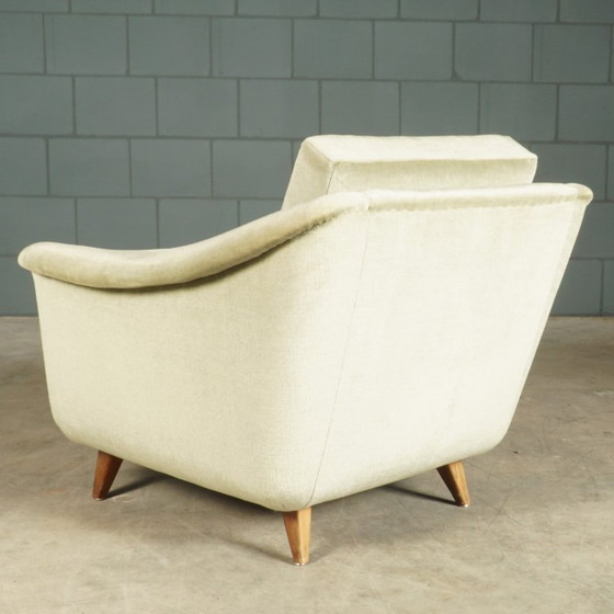 Fauteuils vintage – Velours vert menthe pastel – Années 1970 – Velvet, Wood (photo 6 of 15)