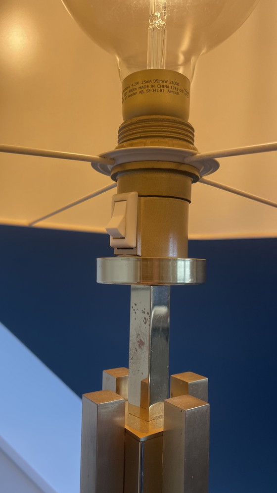 Image 1 of Willy Rizzo - Tischleuchte im Stil von Deknudt