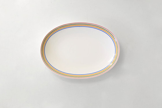 Image 1 of Servizio da tavola Thomas da 6 pezzi, design tedesco, motivo a righe in stile moderno di metà secolo.