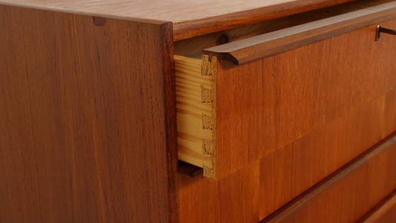 Image 1 of Vintage Deense ladekast | Teak | 6 lades | 100 cm