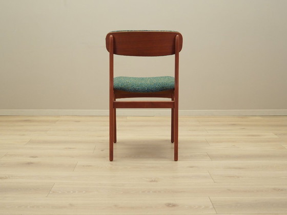 Image 1 of Satz von sechs Teakholzstühlen, dänisches Design, 1960er Jahre, Herstellung: N. & K. Bundgaard Rasmussen