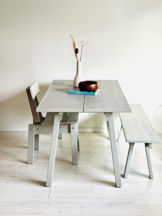 Image 1 of Banco Ikea Industriell Piet Hein Eek