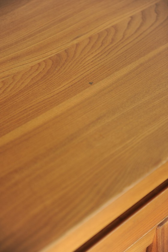 Image 1 of Pierre Chapo R08 Sideboard Buffet, Ulmenholz, Frankreich 1960