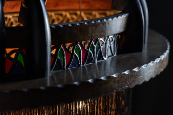 Image 1 of Amsterdam School Expressionist Chandelier, Netherlands, 1920s