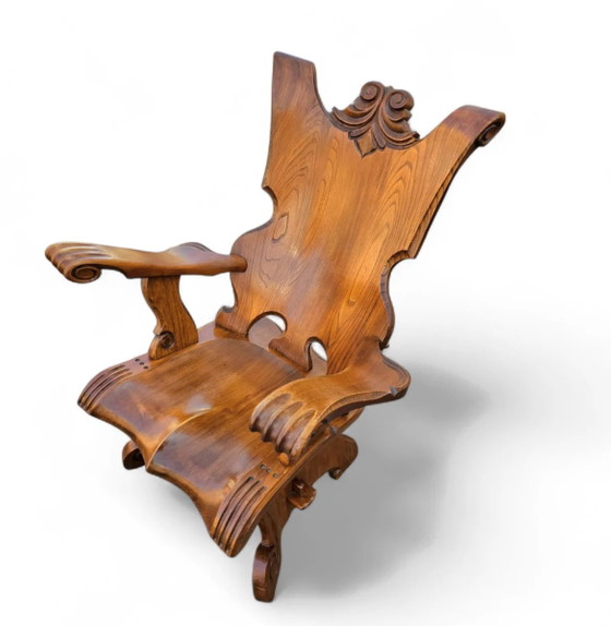 Sedia in rovere Oirschot / Gentleman Chair / Gentleman Chair / Sedia a artiglio / Anni '60 – Poltrone (photo 20 of 24)