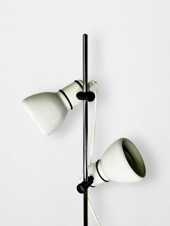 Image 1 of Vintage 70's white floor lamp