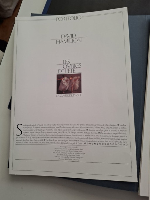 Portfolio David Hamilton Les Ombres de Lete