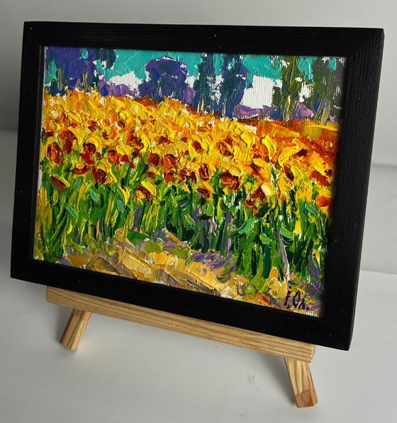 Image 1 of In a Field of Sunflowers
