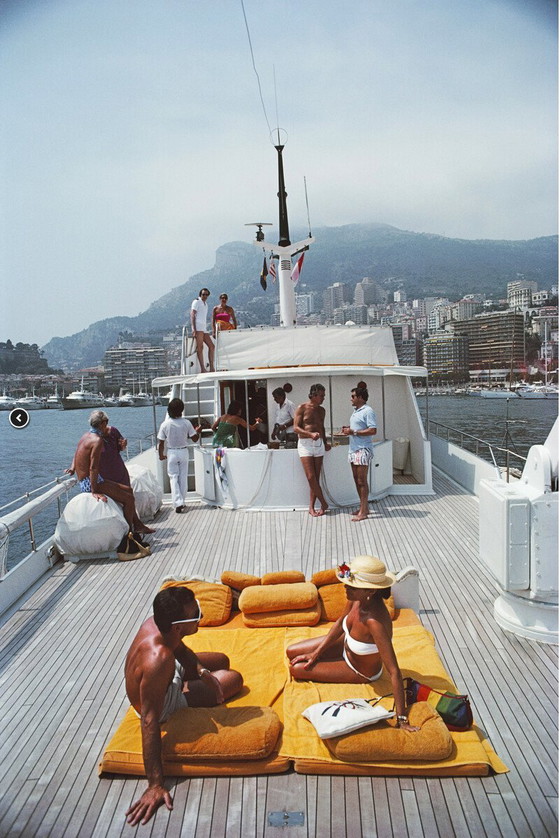 Image 1 of Slim Aarons - Scotti's Yacht