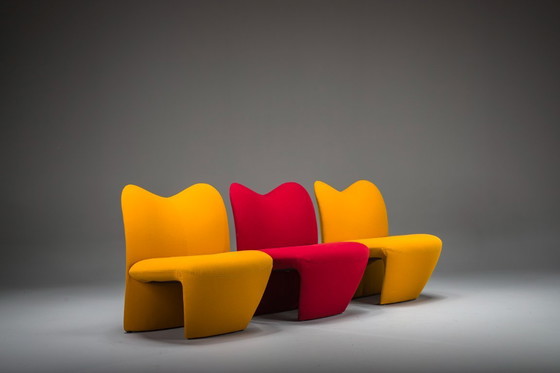 Image 1 of Chaises longues Multipla par Dillon & Wheeler pour Kron Design, années 1990, ensemble de 3